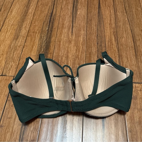 Shade & Shore Bikini Top Green 38D - Picture 4 of 6